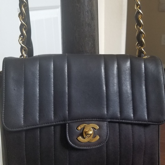 Chanel Mademoiselle Vntage Classic Vertical Quilt - Picture 4 of 8